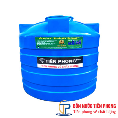 Bồn nước nhựa Tiền Phong 2000L đứng lùn