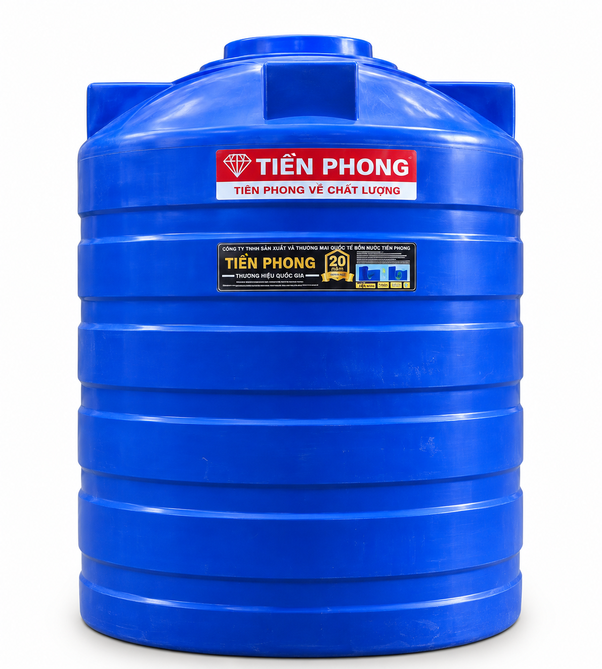 Bồn nước nhựa Tiền Phong 2000L đứng